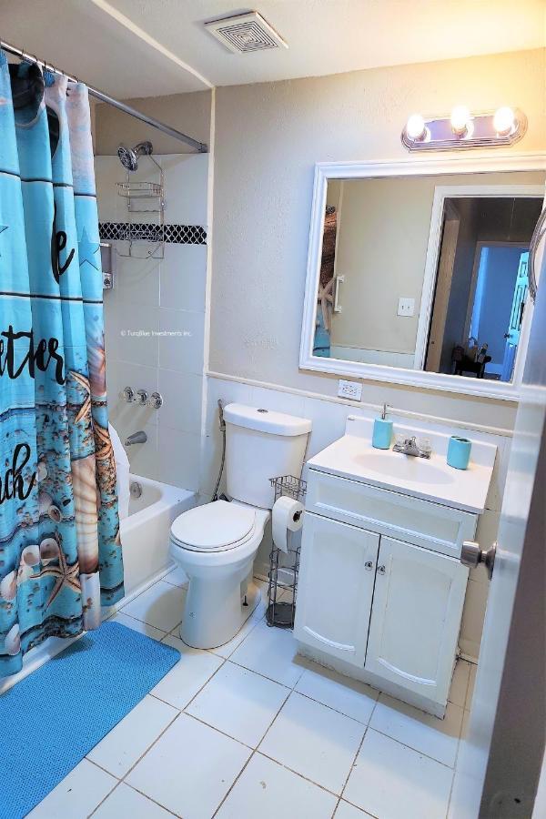 Casaazul-2605A-Couples Retreat By Beach & Pleasure Pier 1 Block Away- 2Bed 2Bath- 7 Minutes To Cruise Terminal Галвестън Екстериор снимка